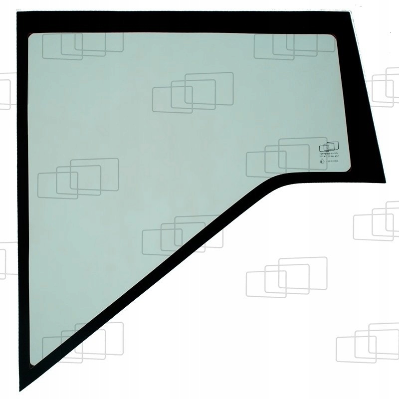 sklo jeřáb Liebherr boční levá kabina obsluhy