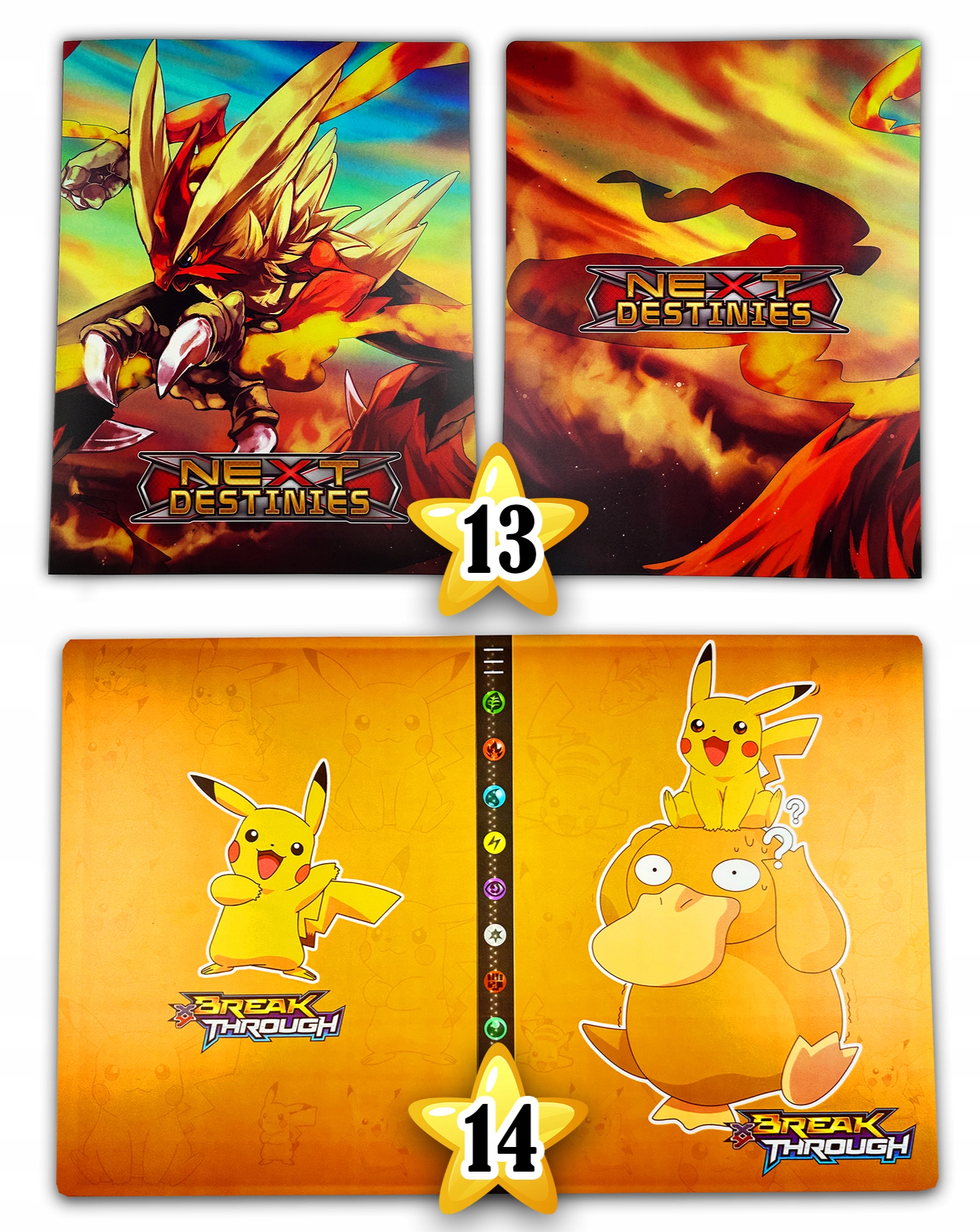 DUŻY ALBUM XXL KLASER NA 432 KART POKEMON WYBÓR 14 MODELI + GRATIS 100 KART Minimalna liczba graczy 1