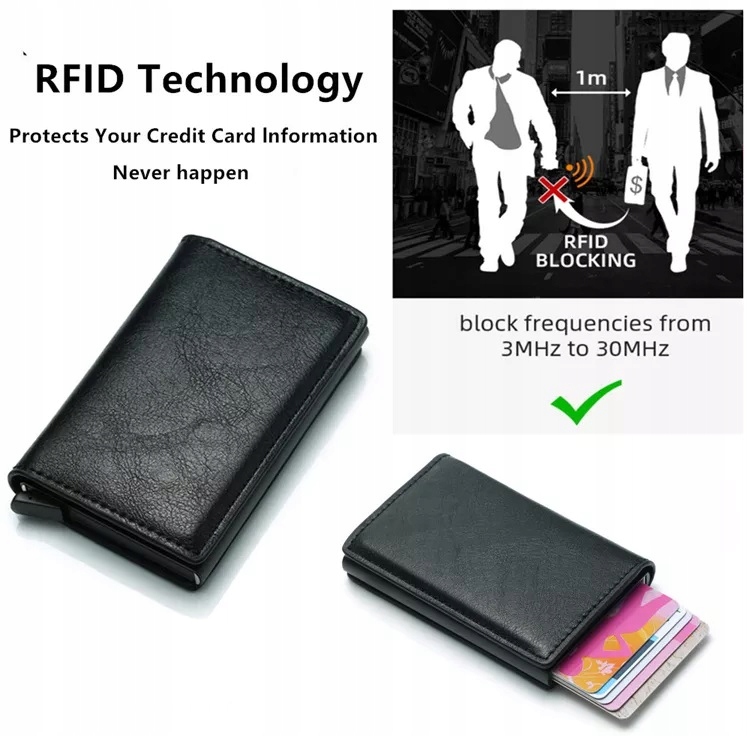 etui na karty kredytowe portfel męski RFID EAN (GTIN) 3173795961607