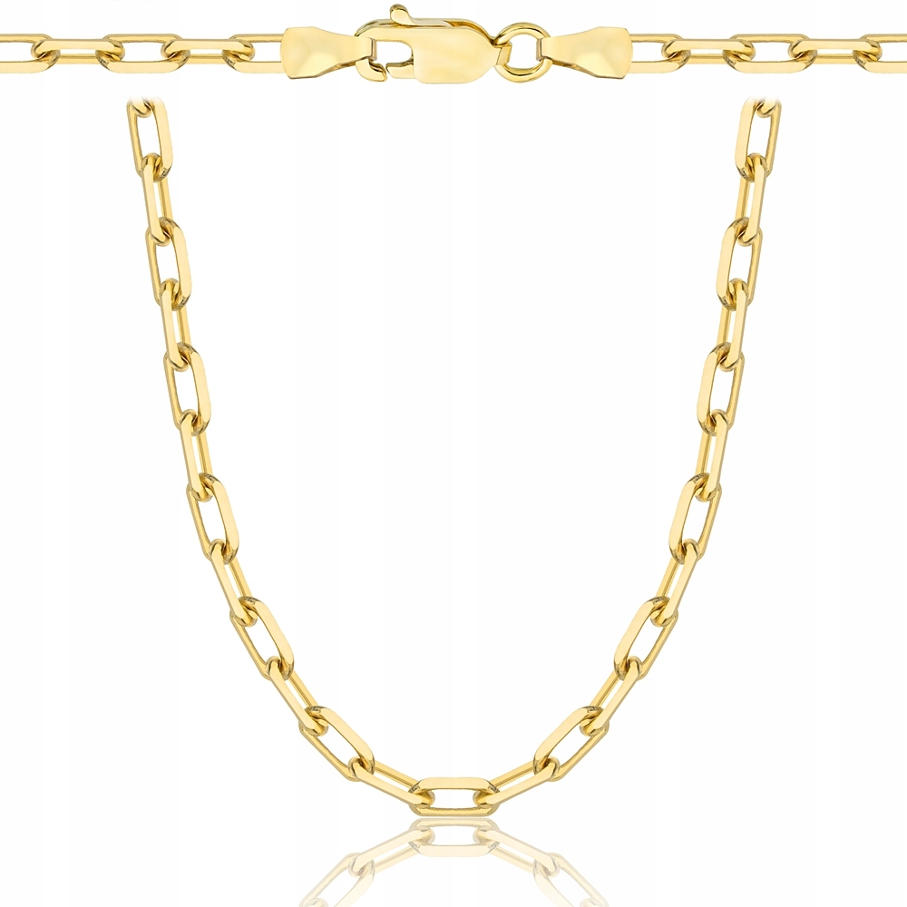 Łańcuszek Złoty Ankier Diamentowany 3,00mm pr 585 Grawer