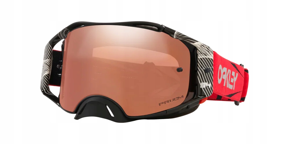 Oakley Airbrake MX Red Jeffrey Herlings Prizm MX Black Iridium