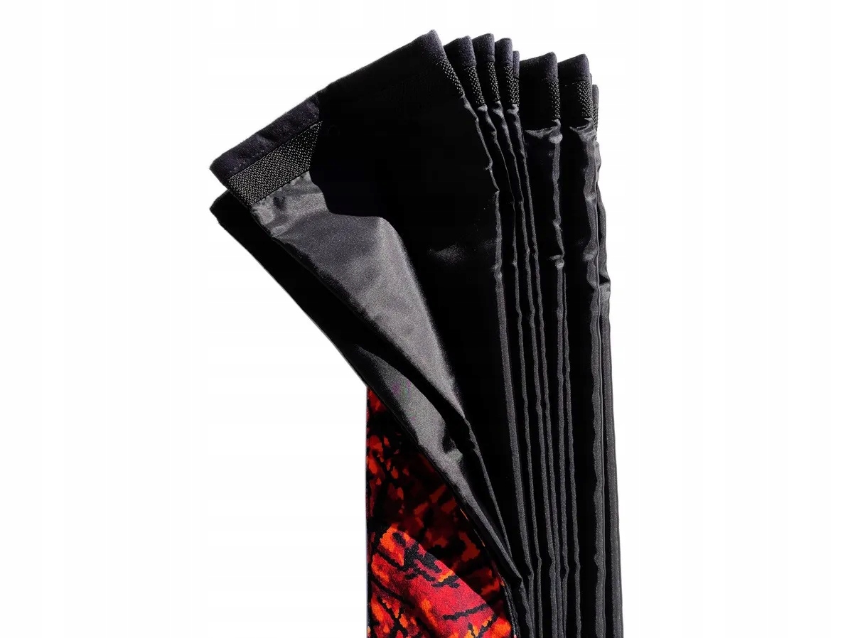 ZASŁONY PLISOWANE DWUWARSTWOWE CZERWONY PLUSZ NADR EAN (GTIN) 5904804402143