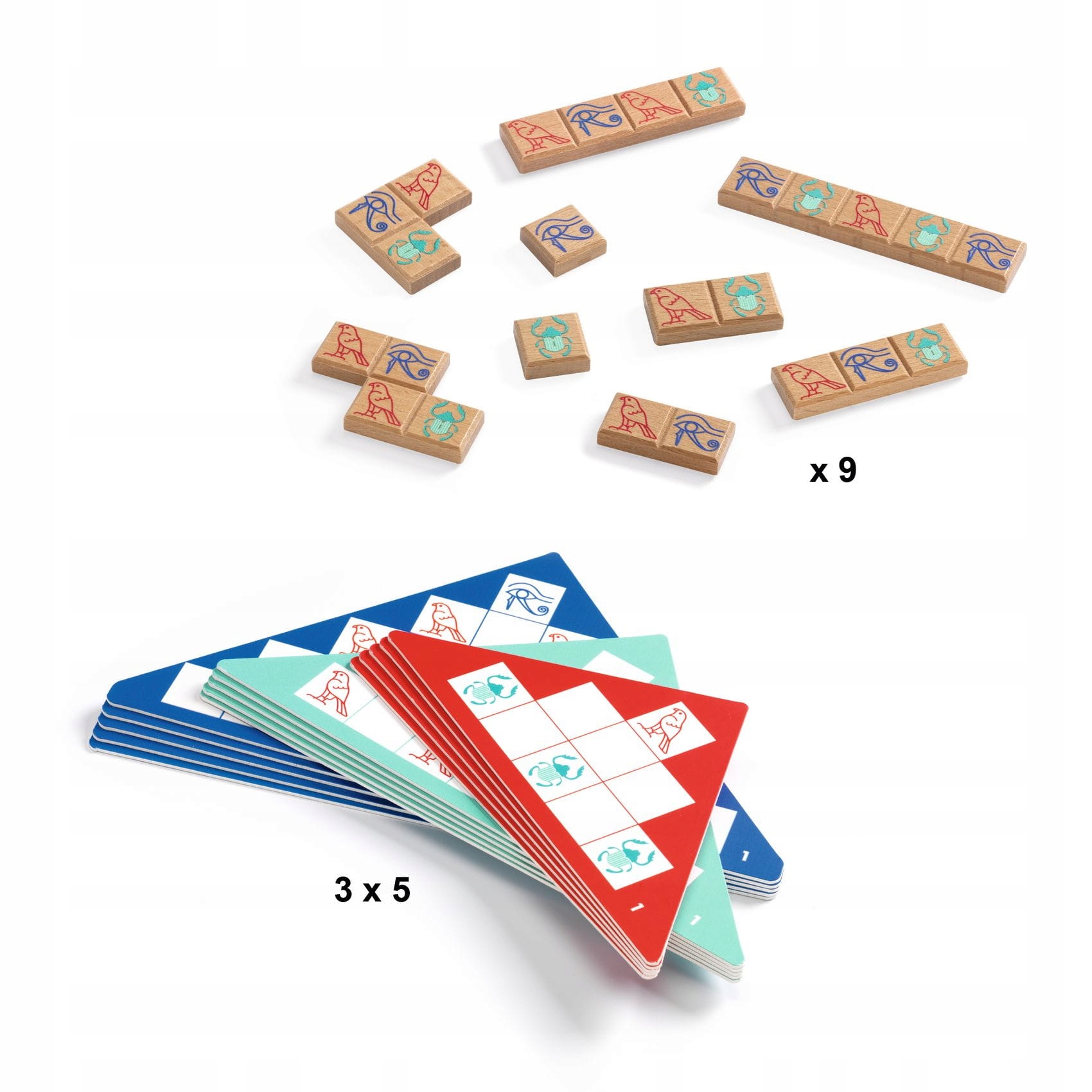 Gra Logiczna PYRAMID LOGIC 7-99 Lat DJECO Nazwa Pyramid Logic