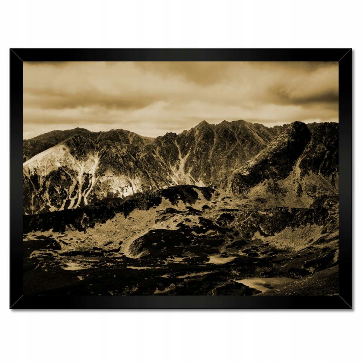 Plakáty v rámu 40x30 Tatry Polské hory Pohled