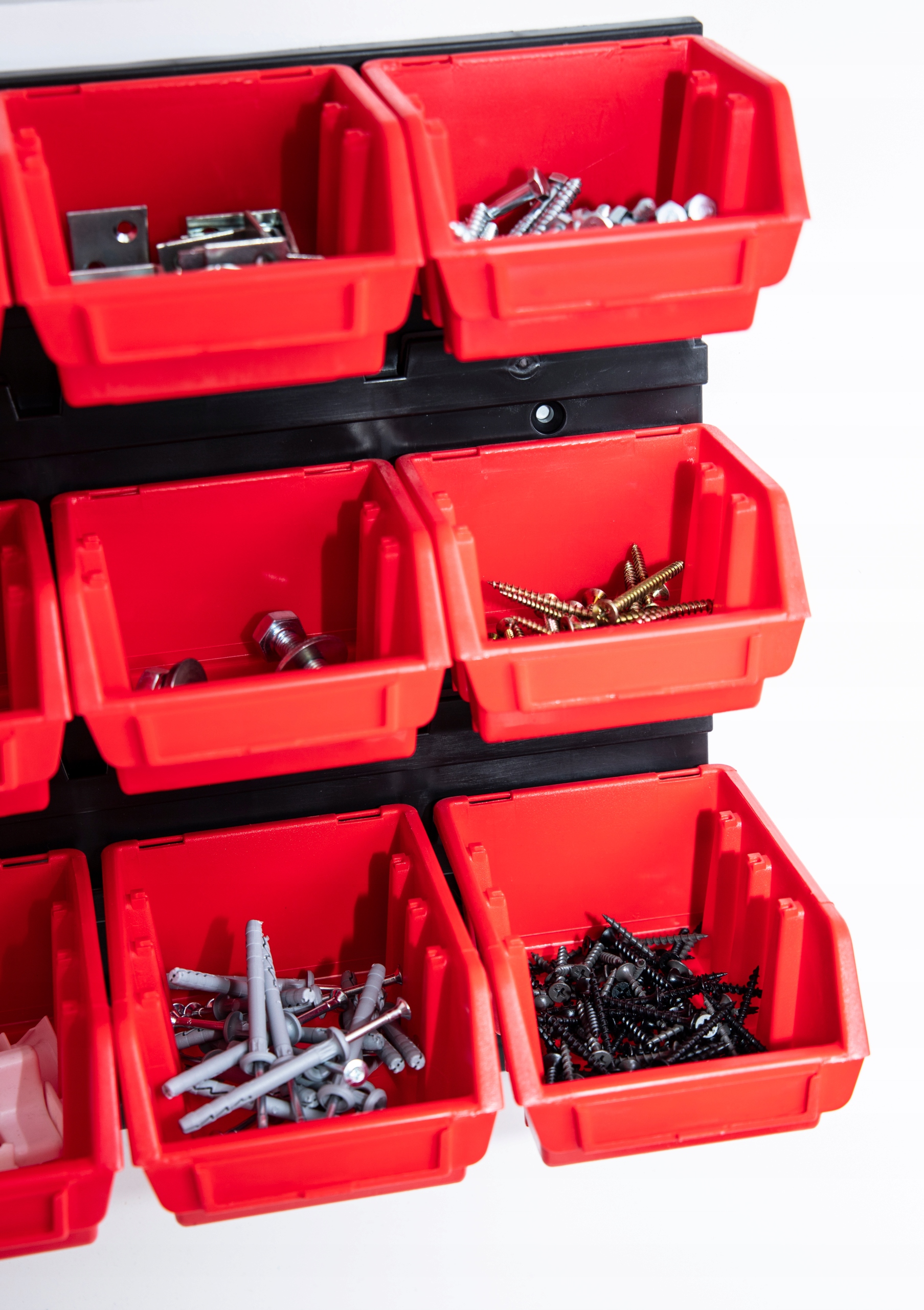 Ścianka tablica warsztat FX PROMO 27 elementów narzędzia Kolor dominujący czarny