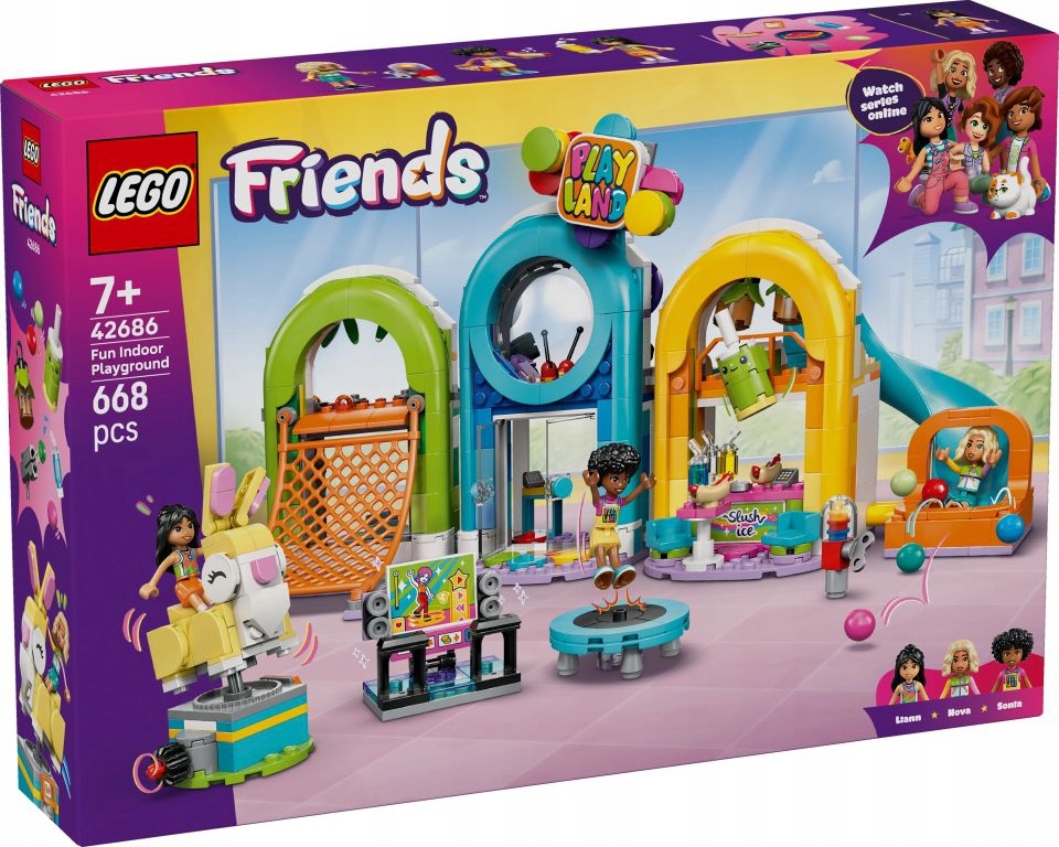 Lego Friends Neobvyklá Herna, Sada Kostek 42686
