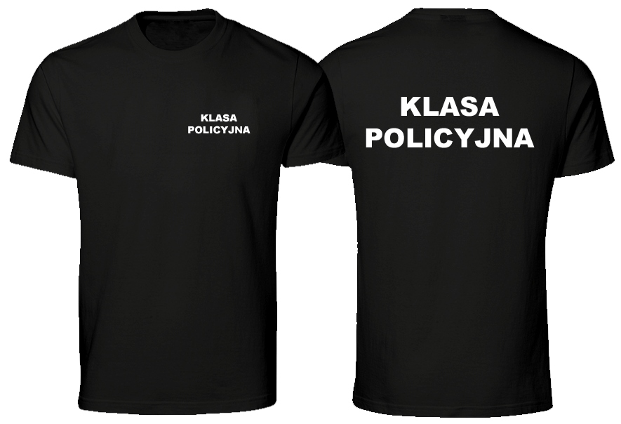 

Koszulka Klasa Policyjna, koszulka z nadrukiem