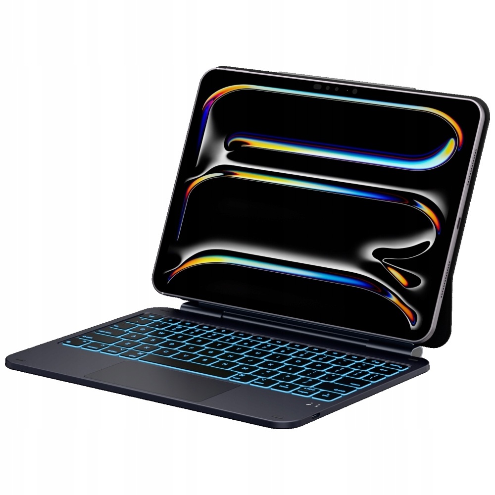 Puzdro typu Edge s klávesnicou pre iPad Pro 11" M4 2024 M5 2025 čierne