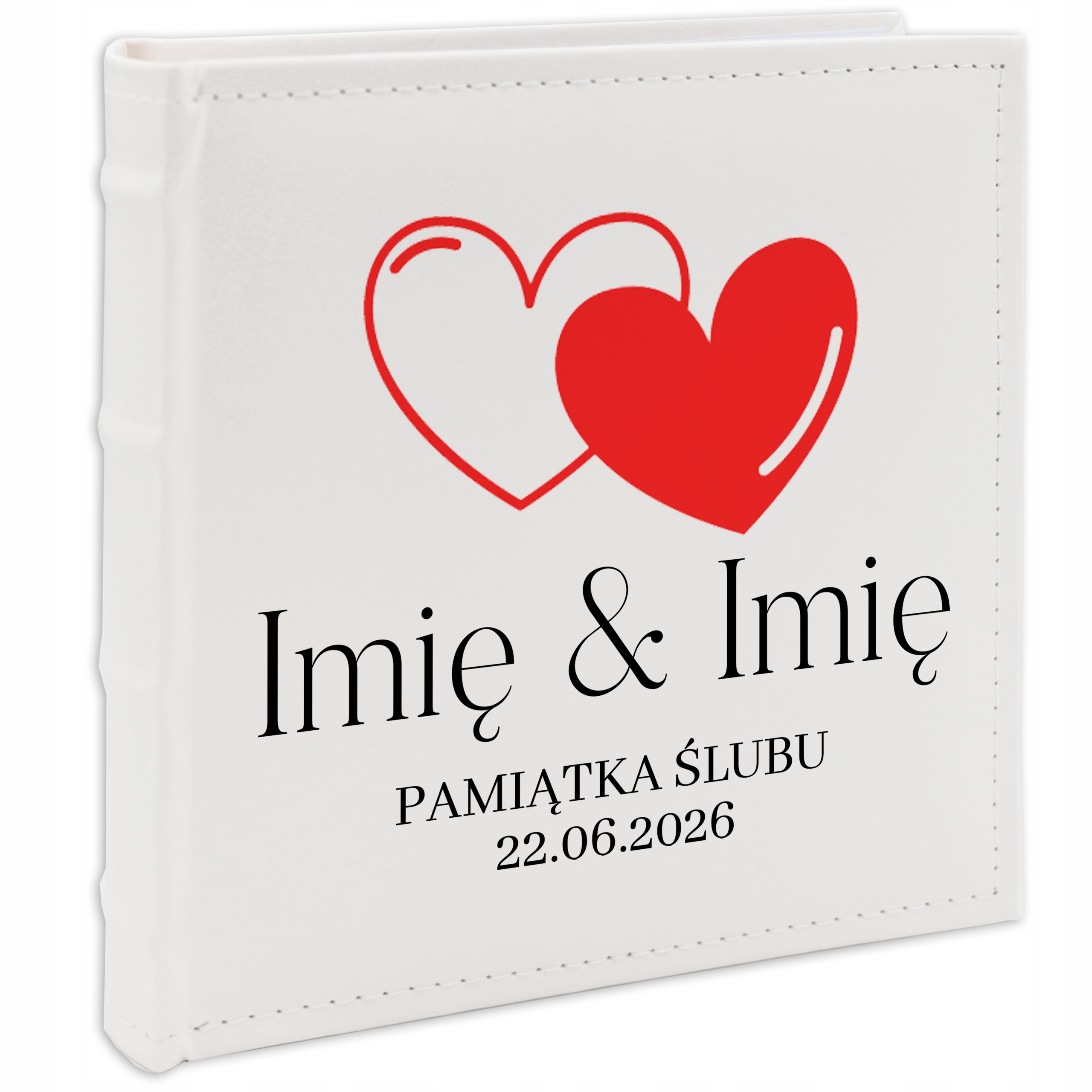 Album Na Fotografie Ekokůže 200 Fotografií Suvenýr *datum Svatby Jména* Dárek