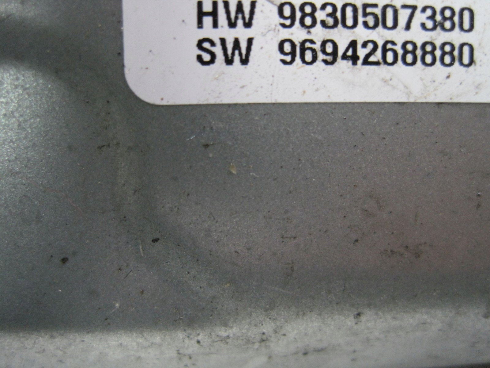 Moduł sterownik ECU Citroen C5 Aircross 9839427280 9830507380 Producent Citroen OE