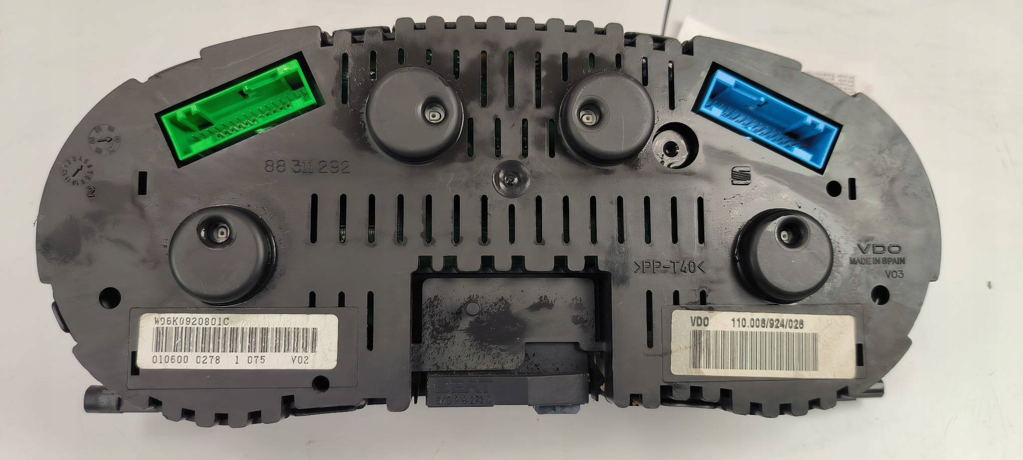 dials clock EU 88311292 SEAT IBIZA II