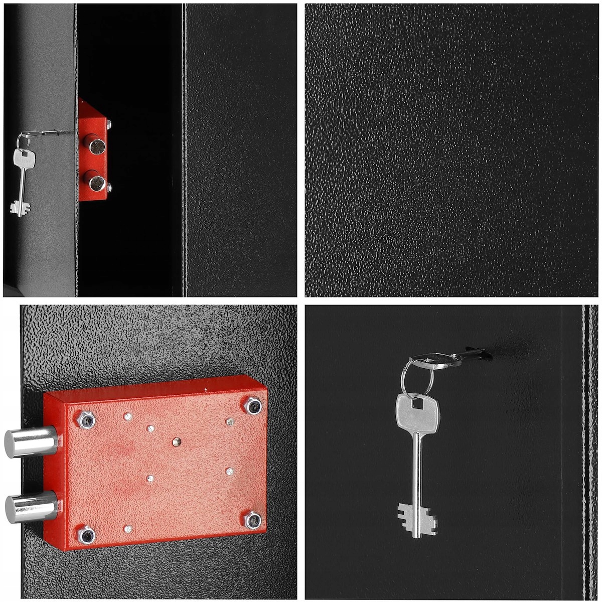 DOMOWY SEJF KASETKA NA KLUCZ MOCNY SOLIDNY KA Marka bez marki