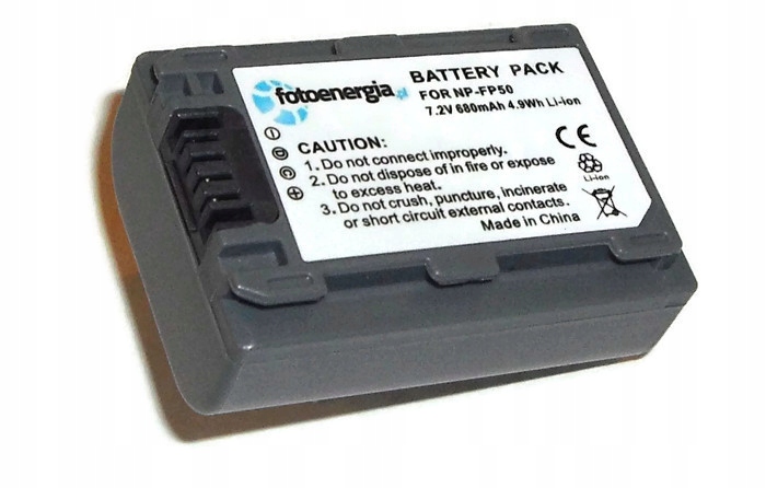

Bateria zamiennik NP-FP50 NPFP50 do Sony