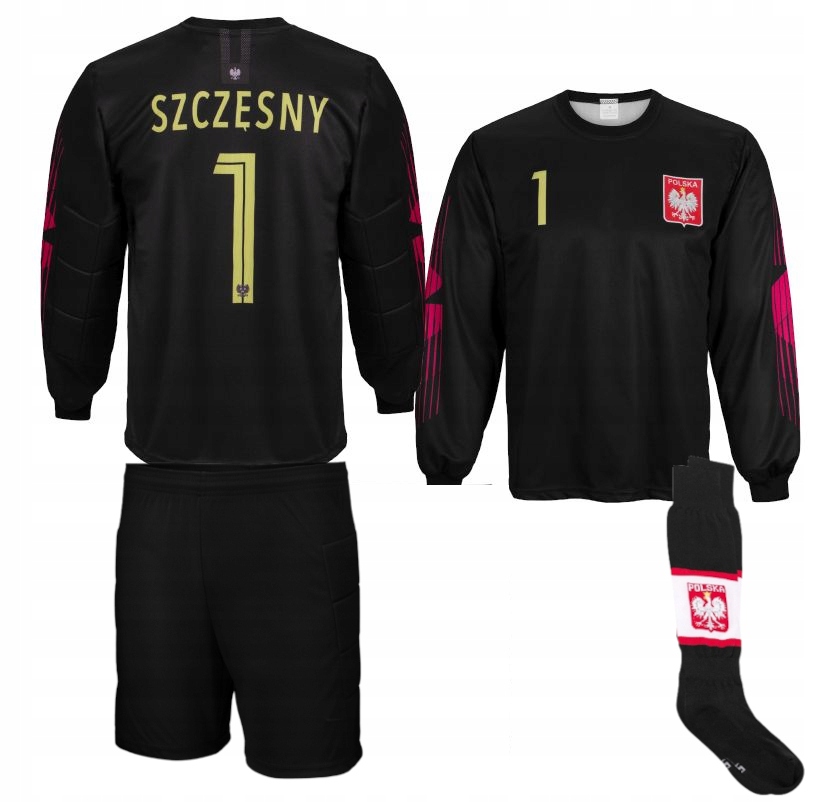 Brankářská Souprava Szczęsny Brankářská Mikina Kraťasy Štulpny vel. 128 cm
