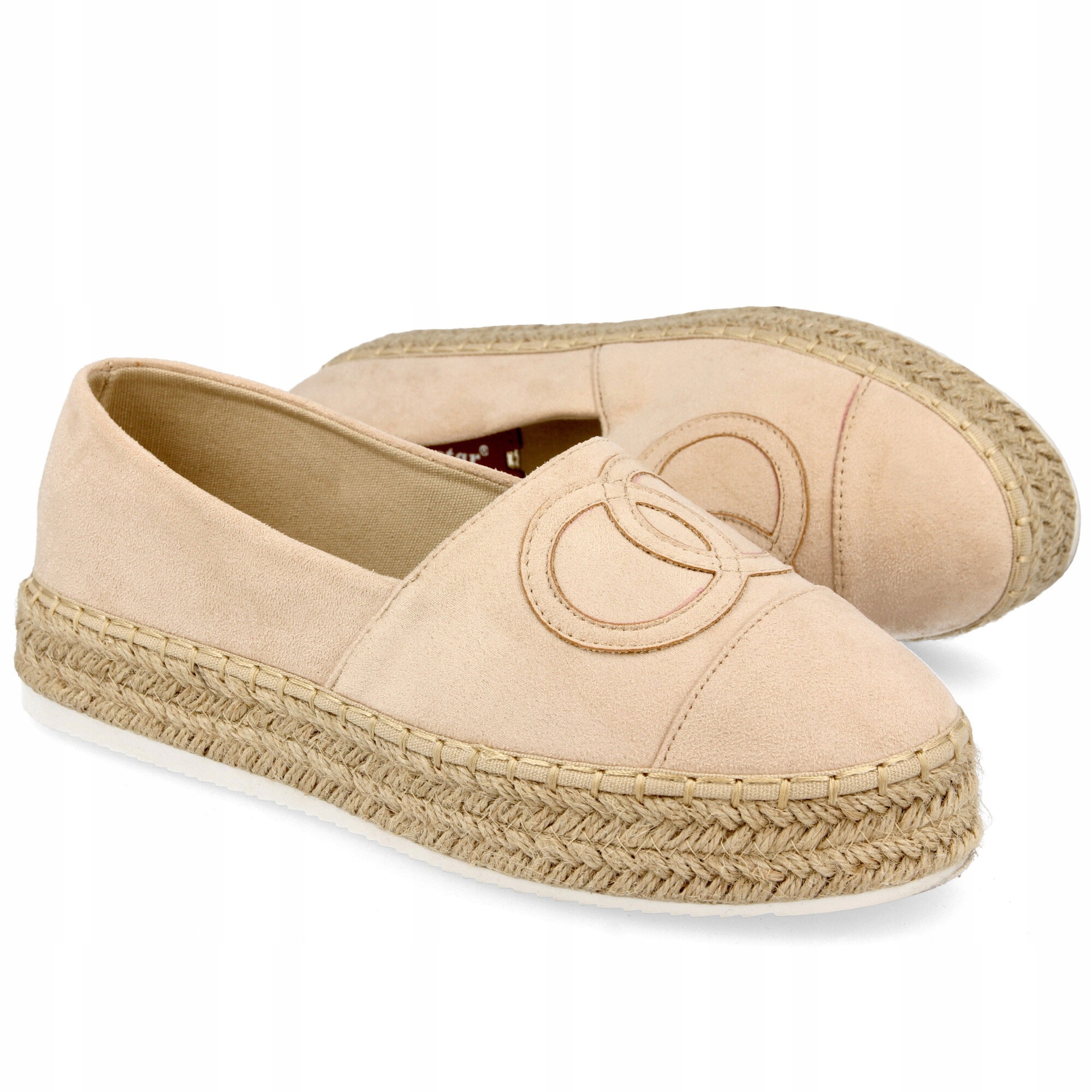 

Beżowy Skóra ekologiczna Buty Kobiety PS1 r.38