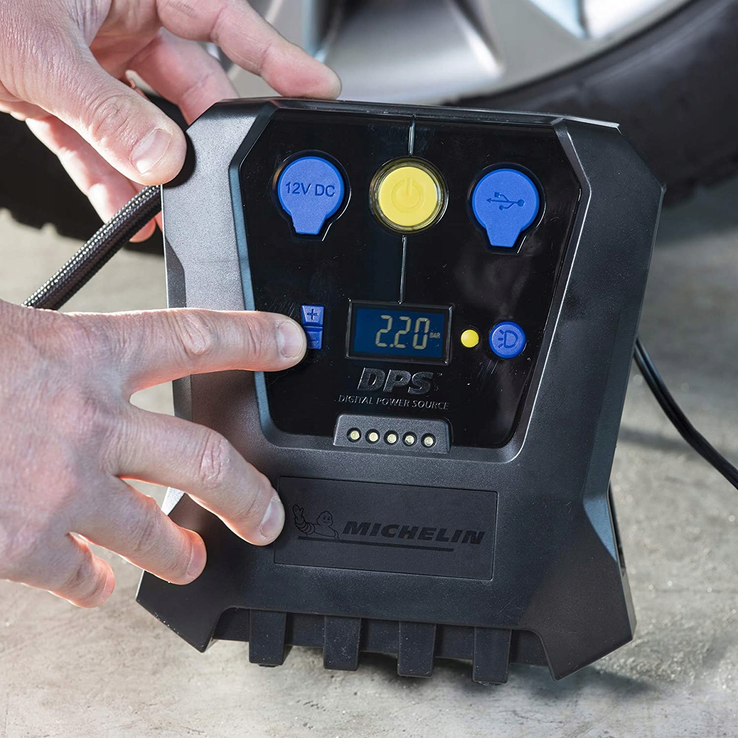 14167J10.MICHELIN 9519 PROGRAMOWALNY KOMPRESOR 12 V 90 DB Kod producenta 62003