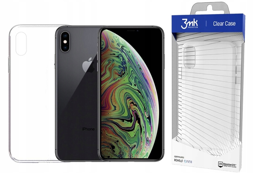 

3mk Clear Case do iPhone X Xs Etui Bezbarwne