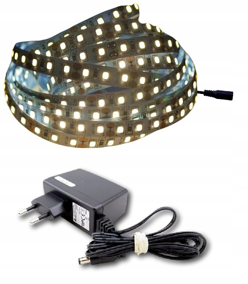 

Zestaw taśma Led 2835 120LED ciepła do mebli 1.5m
