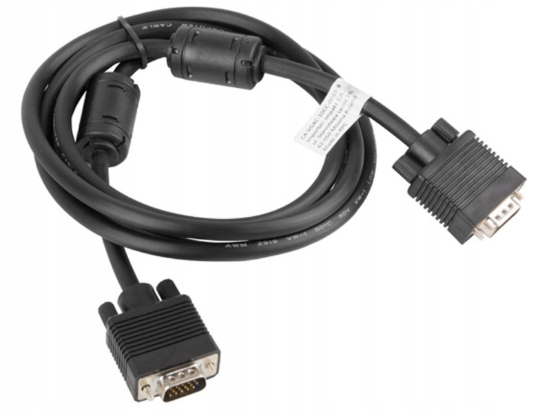 Kabel D-Sub (VGA) Lanberg CA-VGAC-10CC-0018-B 1,8 m