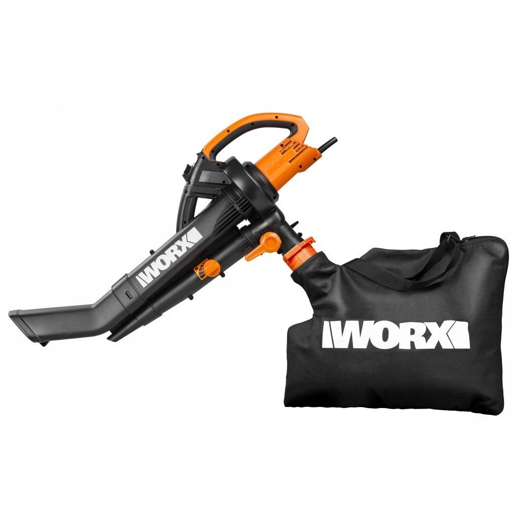 Fúkač a vysávač listov 3000W Worx WG505E Trivac 3v1 s mulčovačom
