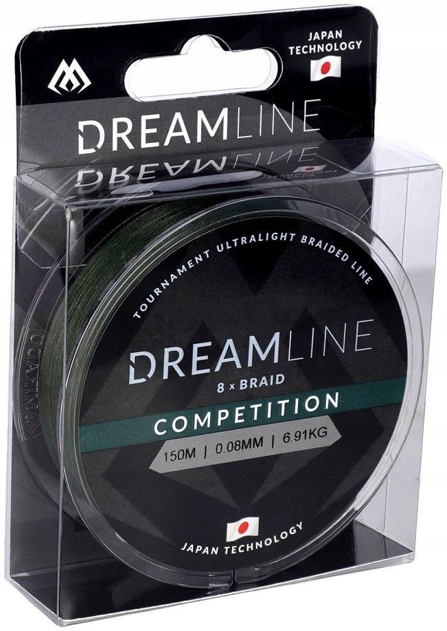 Plecionka Mikado DreamLine Competition green 0,23mm 23,61kg 150m