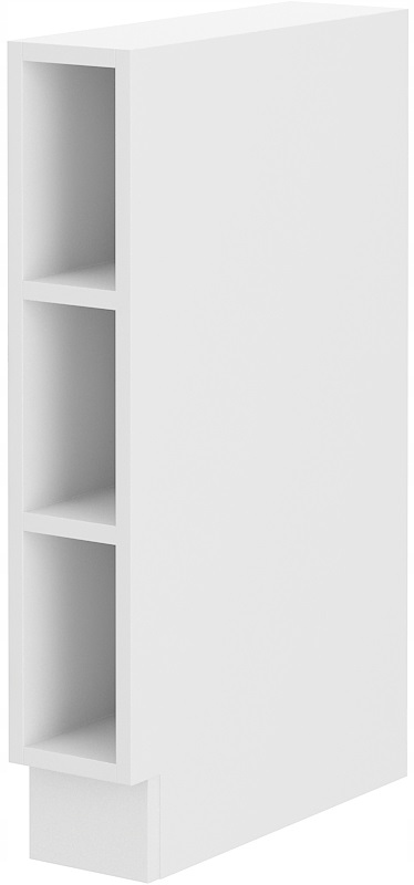 

Szafka, regał kuchenny 15 otwarty stojący. Biały