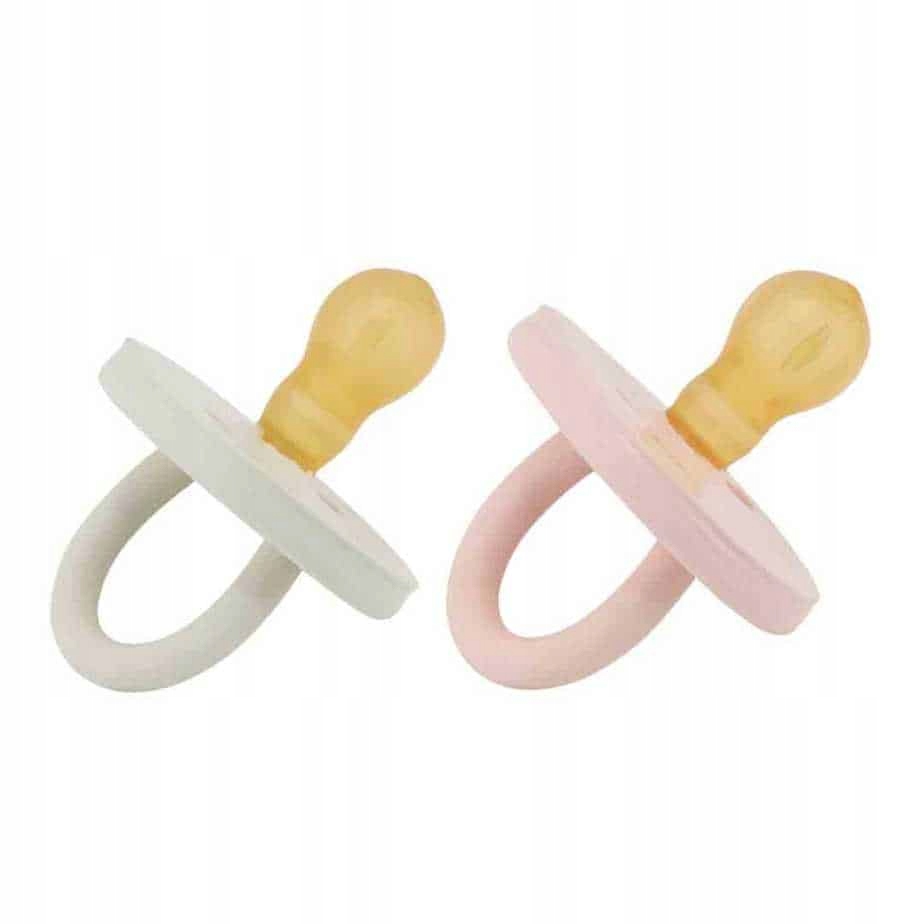 Smoczek kauczukowy okrągły Bumi bebe 0-3mc dwupak Kod producenta 5710087301116