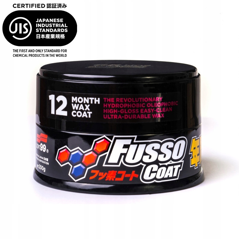 SOFT99 FUSSO COAT 12m Dark Colour wosk samochodowy Brand Soft99