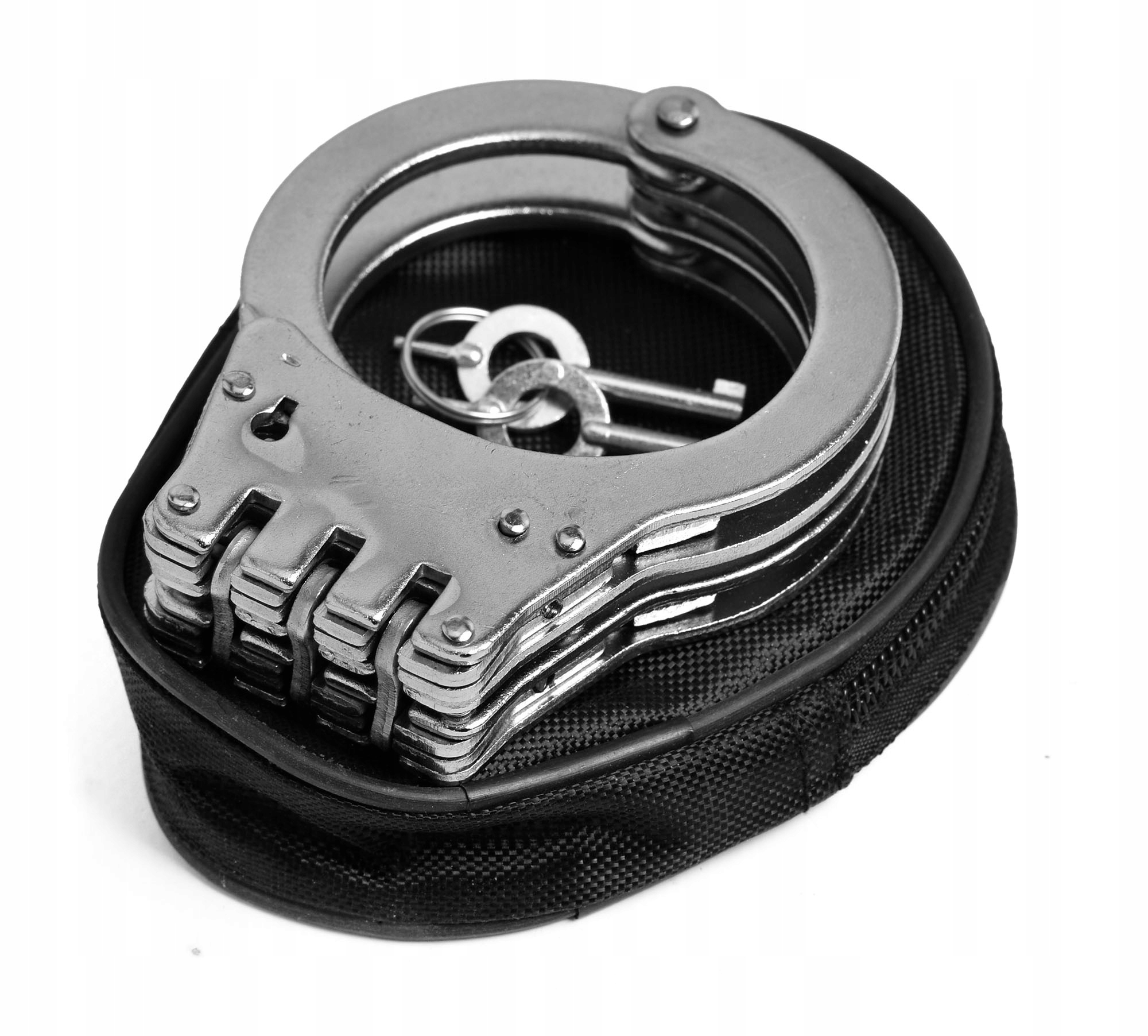 Závěsné Pouta Nerezová Ocel Pevné Policejní Štábní Pouzdro