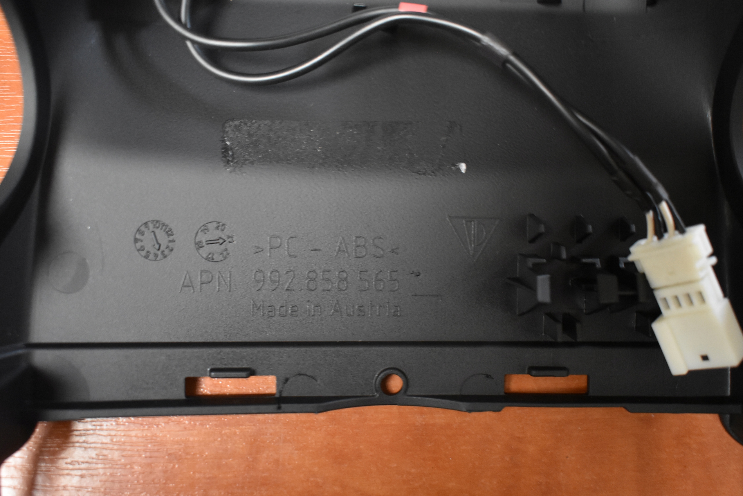 IDEALNA Blende Abdeckung der Lenksäule lenkrad PORSCHE 992 1
