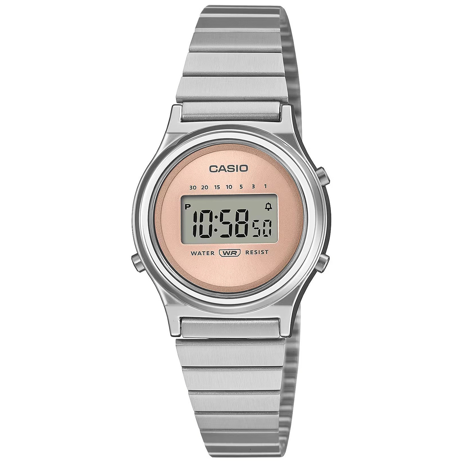 Hodinky Casio Vintage LA700WE-4AEF stříbrné