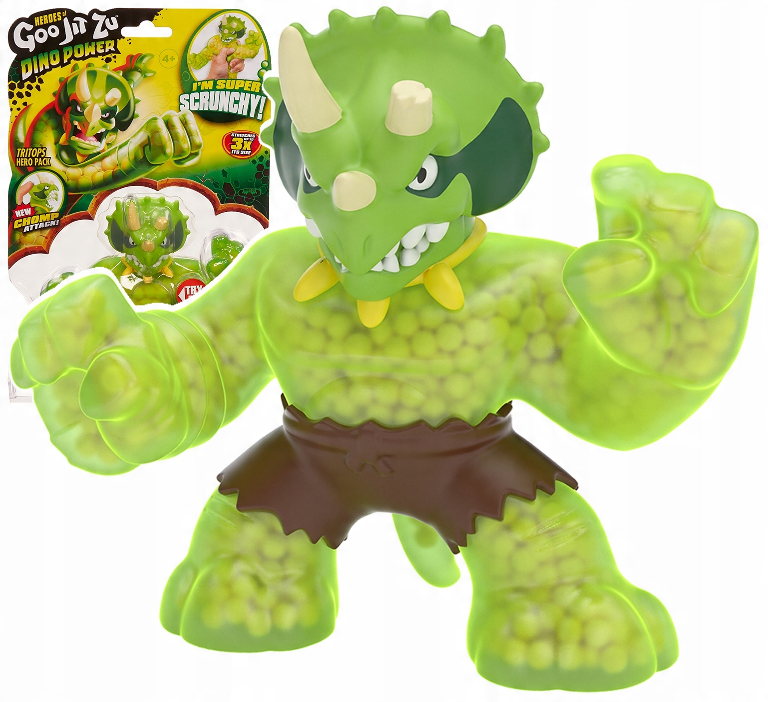 

Figurka Heroes of Goo Jit Zu Dino Power Tritops