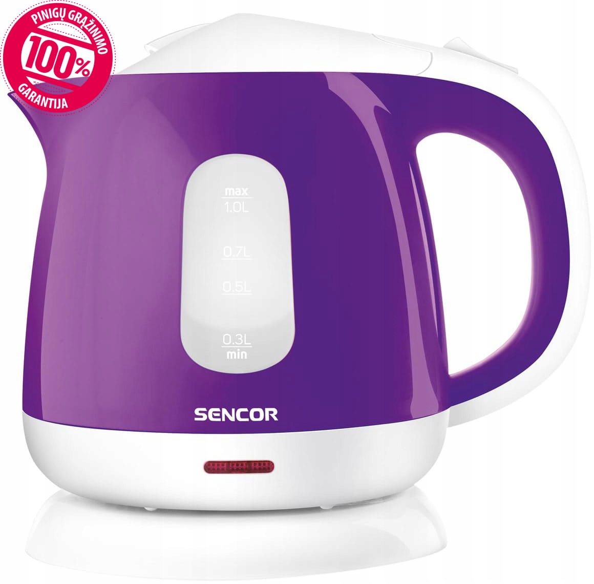 SENCOR SWK 1015VT czajnik elektryczny 1l FIOLETOWY