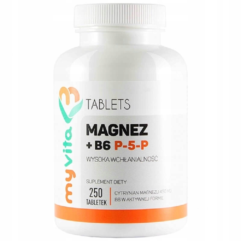 

Myvita Magnez B6 P-5-P 250 tabl.