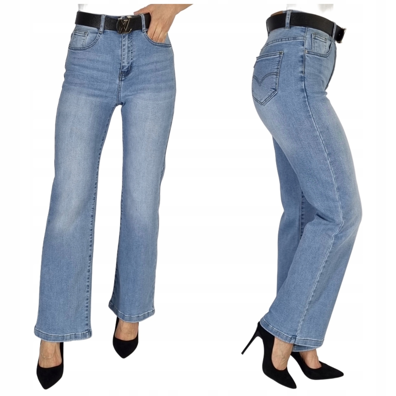 Spodnie Jeansowe Szerokie Klasyczne Verden Jeans Rozmiar 40/L