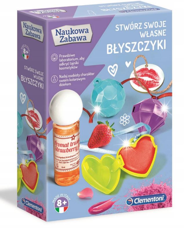 CLEMENTONI STWÓRZ SWOJE WŁASNE BŁYSZCZYKI 50066