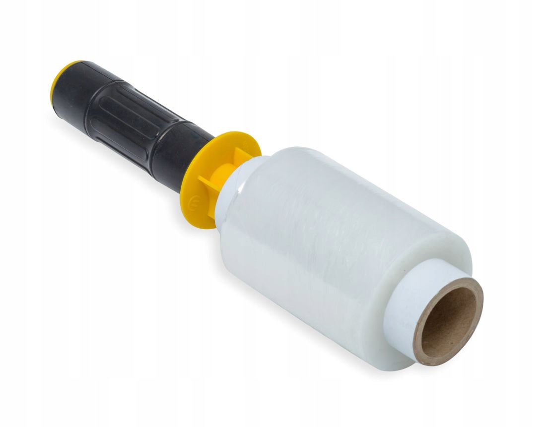 Folia Stretch Minirap 10cm/0,30kg fi38 + Rozwijacz Kolor przezroczysta