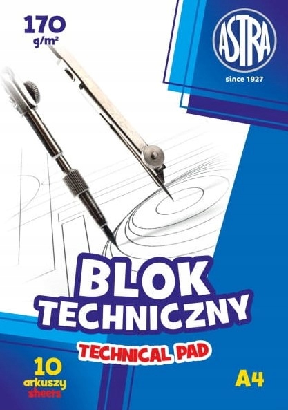 

Blok Techniczy A4 A'10 170G Astra
