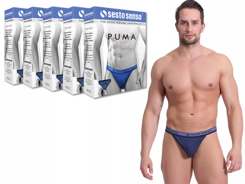 Sesto Senso puma Slipy Pánské barvy 5ks rM