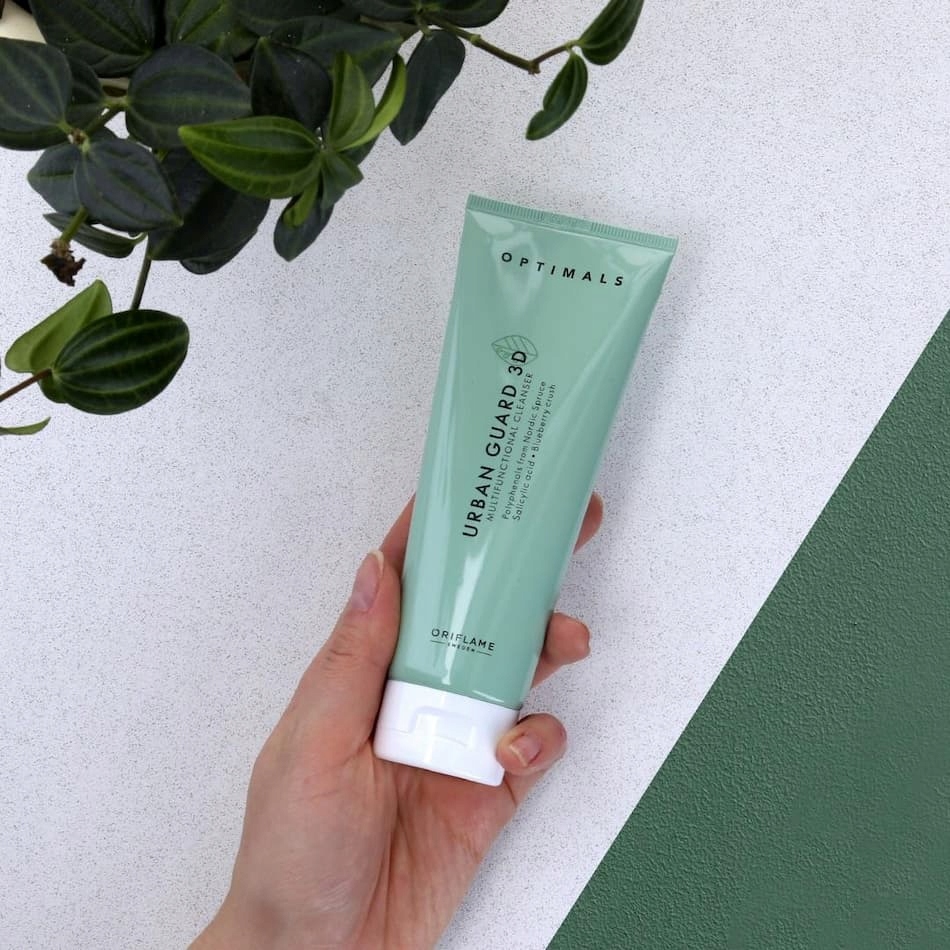 Krem żel oczyszczający 3w1 Optimals Urban Guard 3D Rodzaj Mleczka