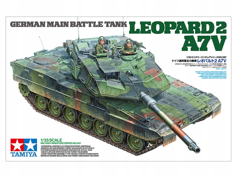 Leopard 2 A7V 1:35 Tamiya 35387