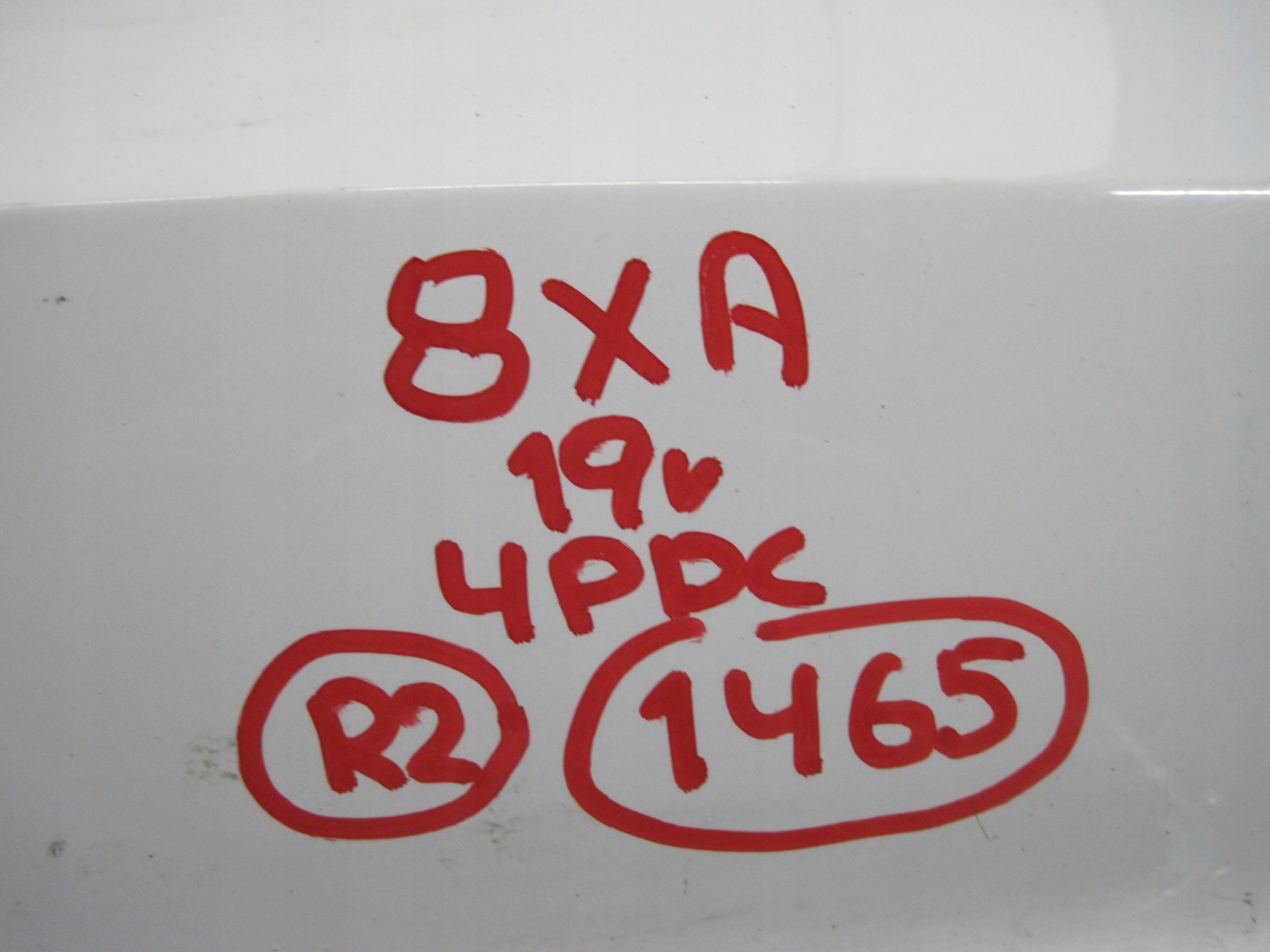 bumper rear part rear Audi A1 8XA 4 PDC 19R