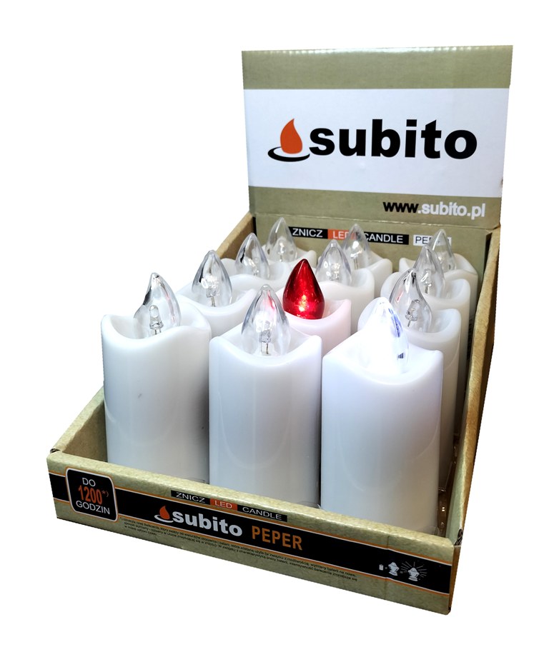 

Wkład Znicz Elektroniczny Led Peper Subito