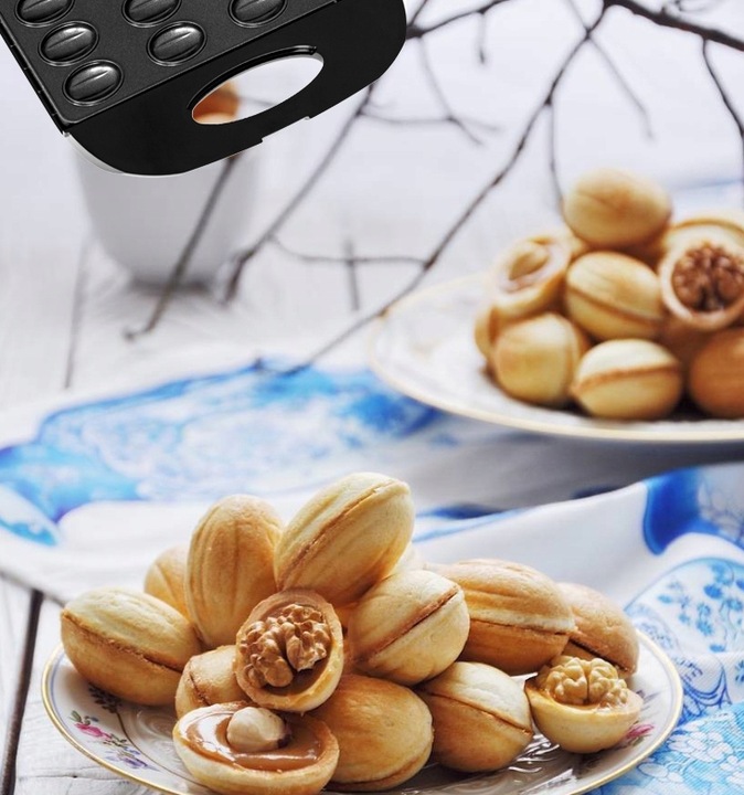 OPIEKACZ DO ORZESZKÓW CIASTEK FORMA 24 SZT NIEPRZYWIERAJĄCA POWŁOKA Stan opakowania oryginalne