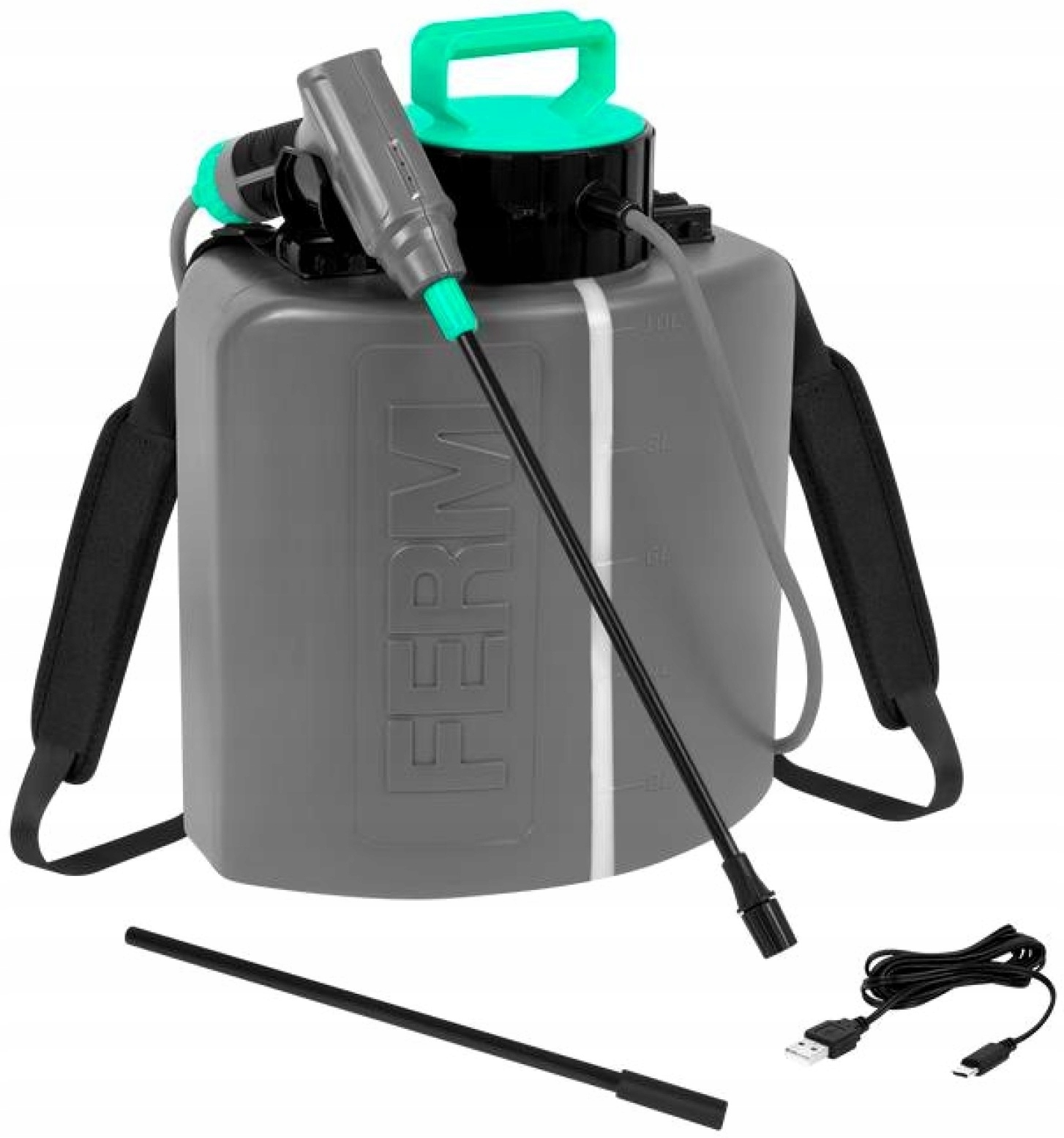 Opryskiwacz Akumulatorowy Elektryczny Plecakowy Ogrodowy Zraszacz Mały 5L
