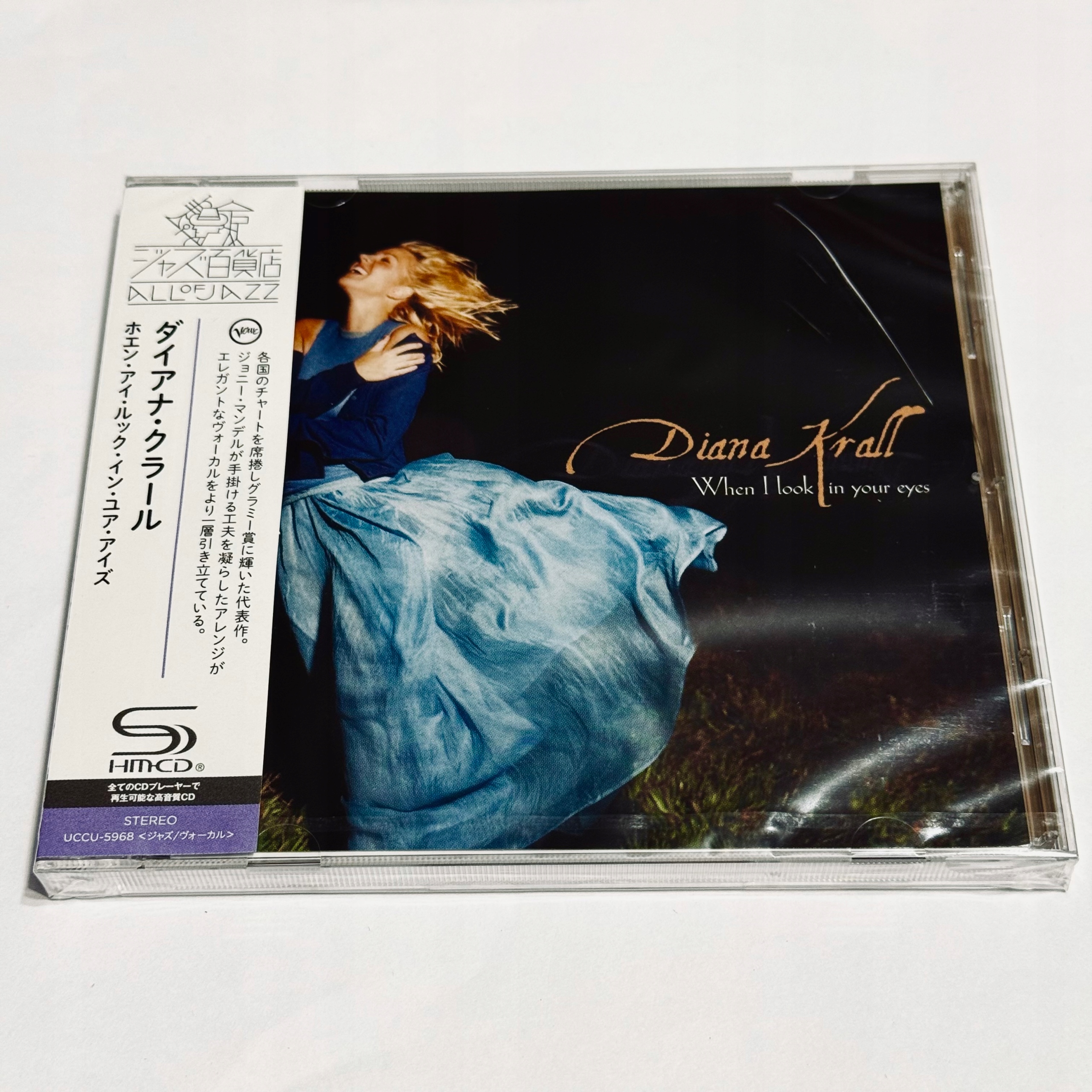 DIANA KRALL When I Look In Your Eyes SHM CD JAPAN nowa