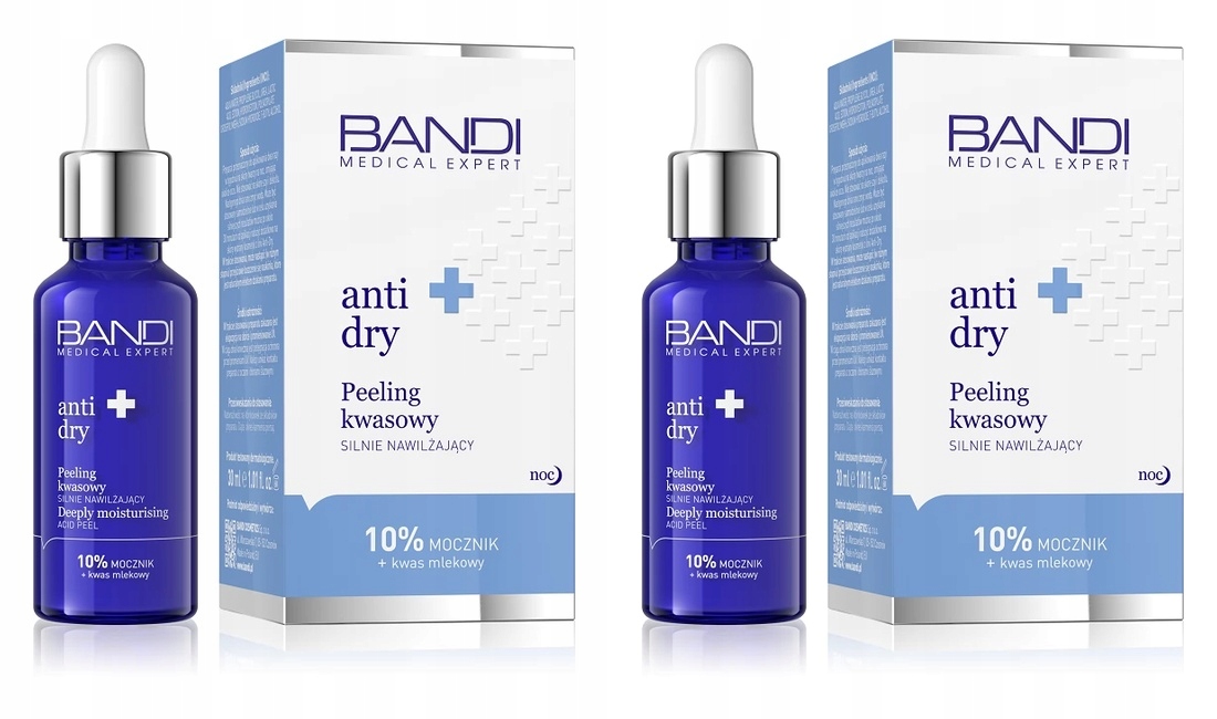 2x Bandi Peeling kwasowy silnie nawilżający 30 ml-Zdjęcie-0