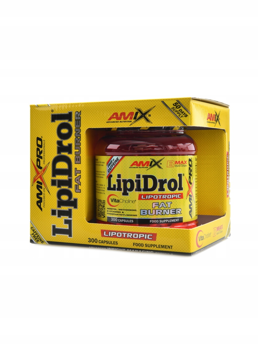 AmixPro Lipidrol fat burner plus 300 kapslí