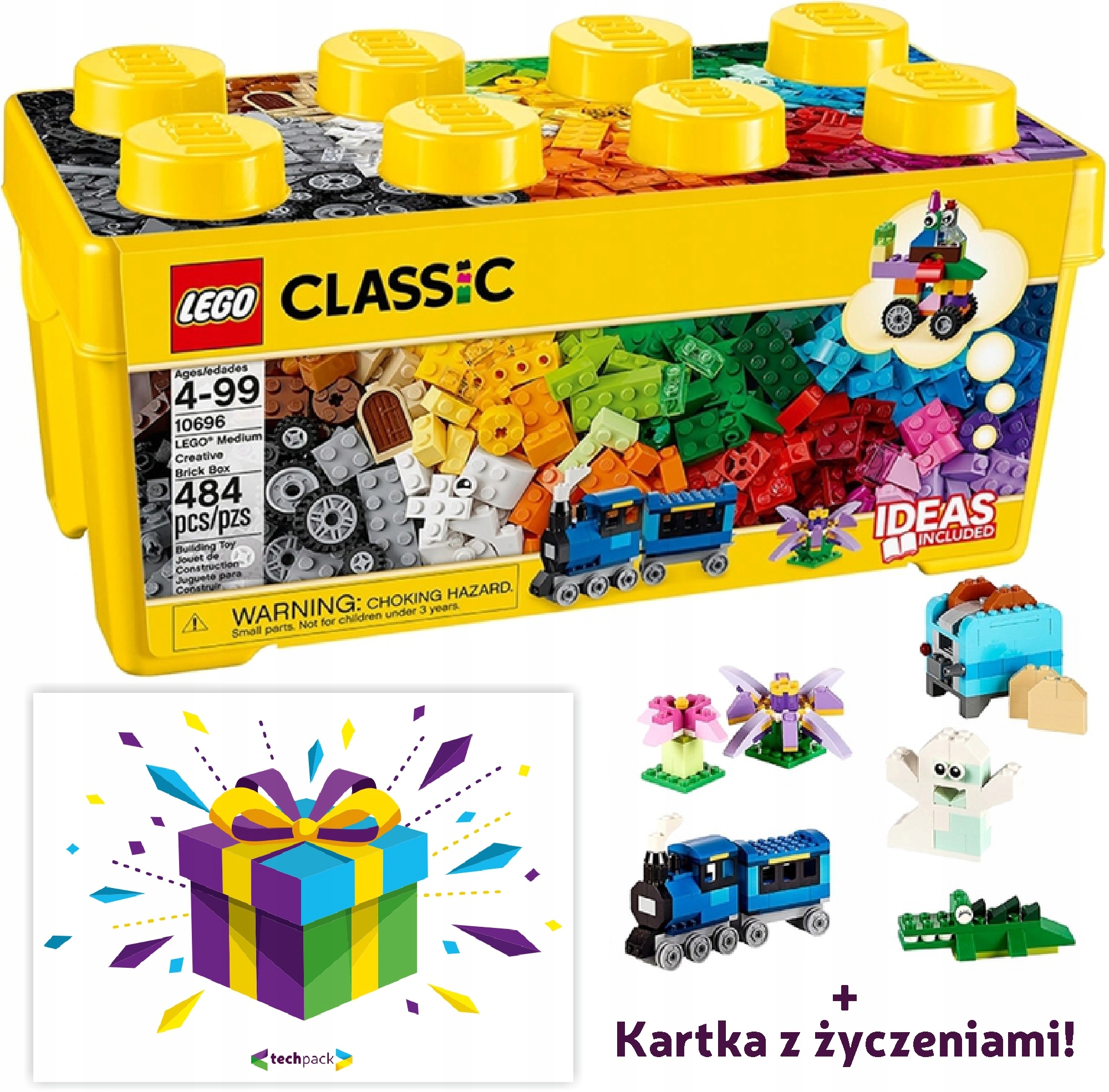 Lego Classic Kreativní Stavebnice 10696 484 dílků Přáníčka