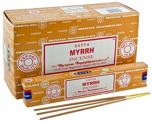 

Mirra Naturalne Kadzidełka Zapachowe Satya 15g
